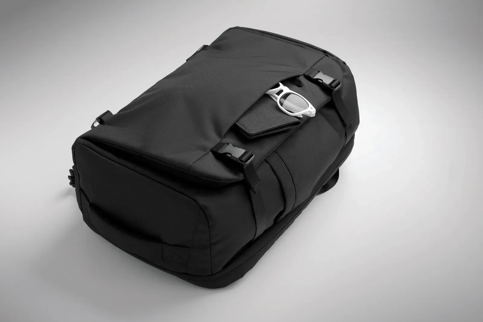 RPET Laptop Backpack Namur with Tablet Storage 34X23X52 cm MO2738 — Black