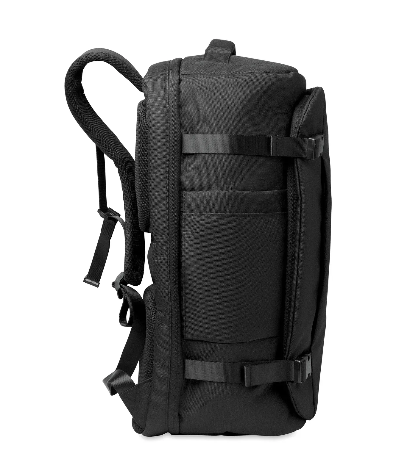 RPET Laptop Backpack Namur with Tablet Storage 34X23X52 cm MO2738 — Black