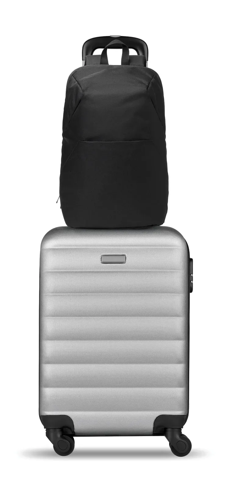 RPET Laptop Backpack Arlon with 15 Inch Fit 30X15X44,5 cm MO2739 — Black