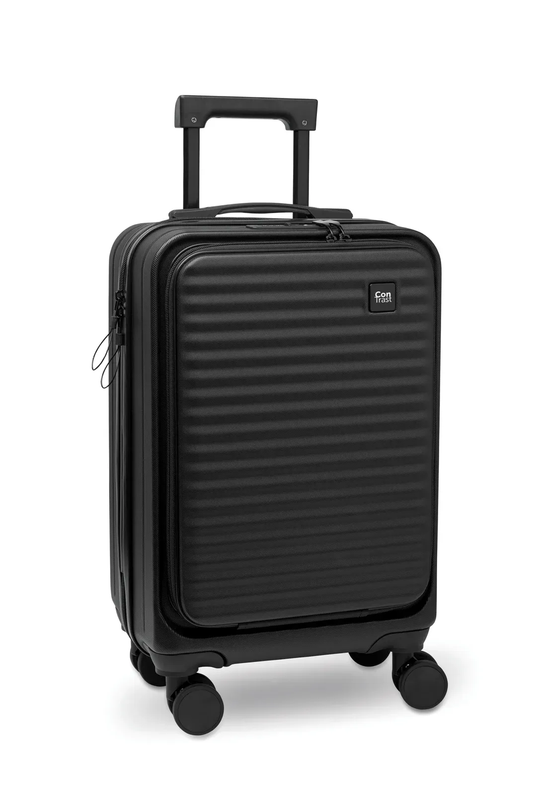 Trolley Bag City with Zippered Pocket 33,5X23,5X56,5 cm MO2742 — Black