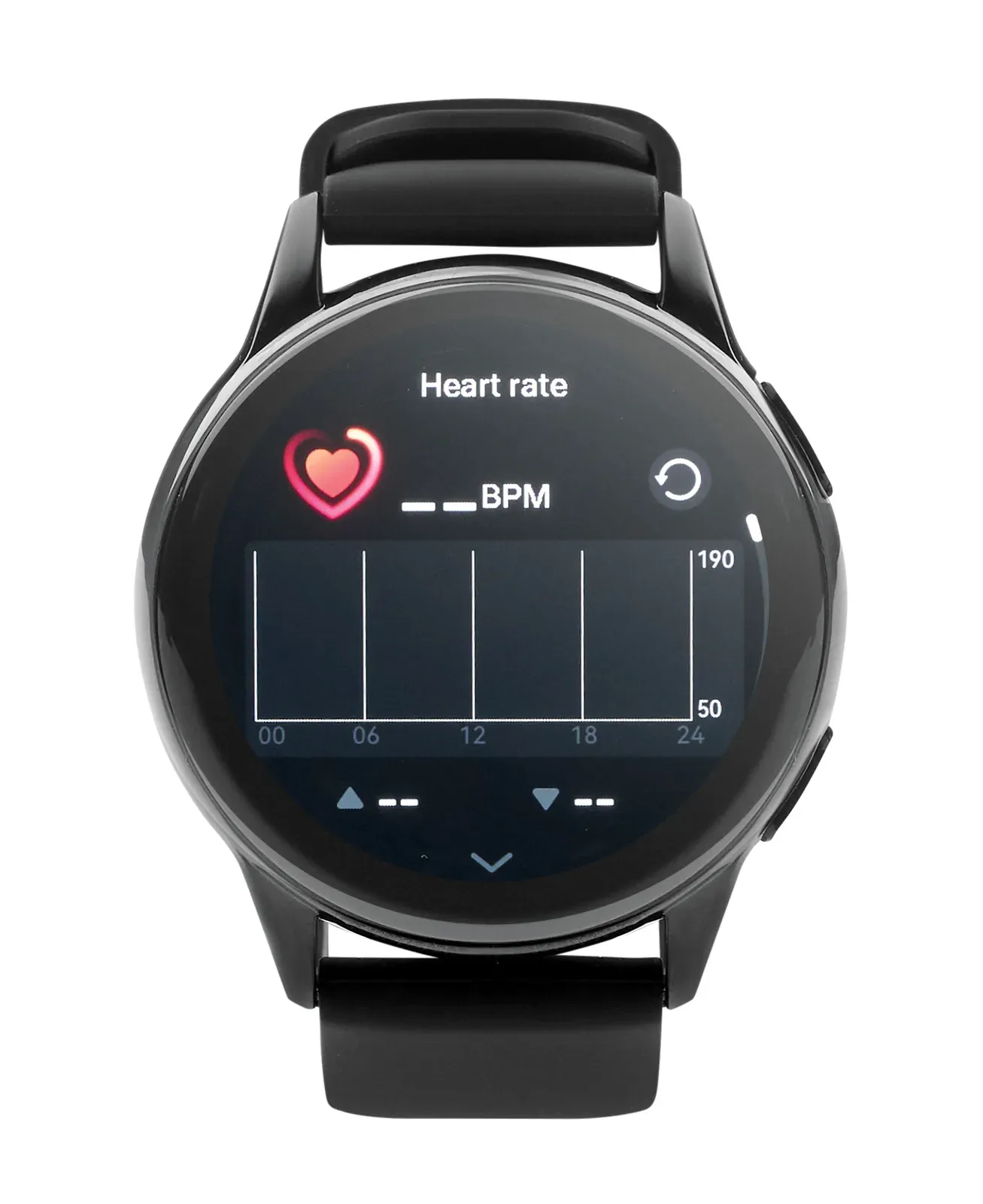Rist IP67 Waterproof Smartwatch – 1.32'' AMOLED Touch Screen — Black