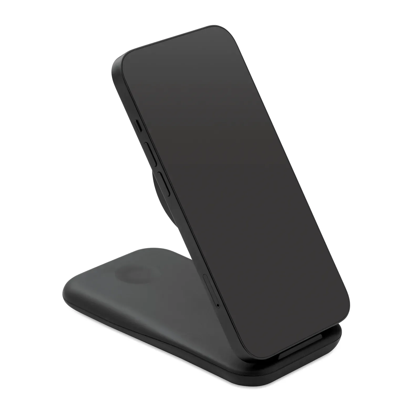 Pendoless 3-in-1 Charging Station – 15W Magnetic Wireless & Phone Stand — Black