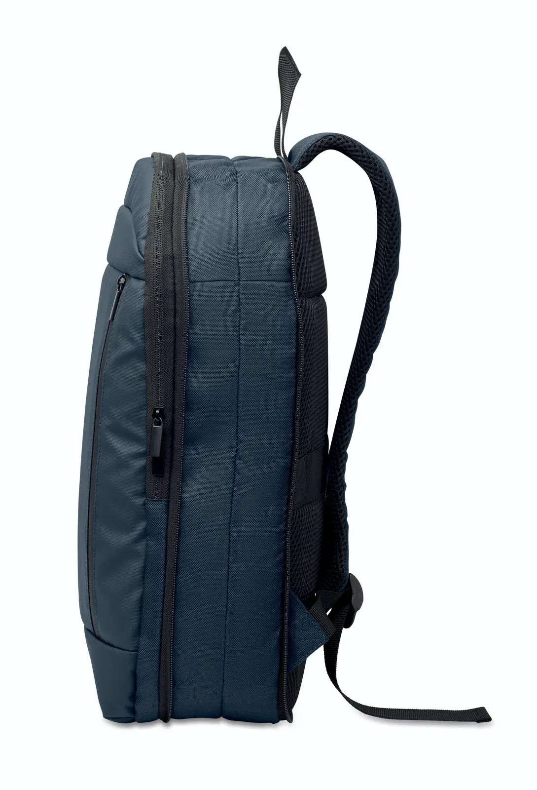 RPET Backpack Xpanda with Zippered Pocket 30X6X44 cm MO2753 Backpack — Blue