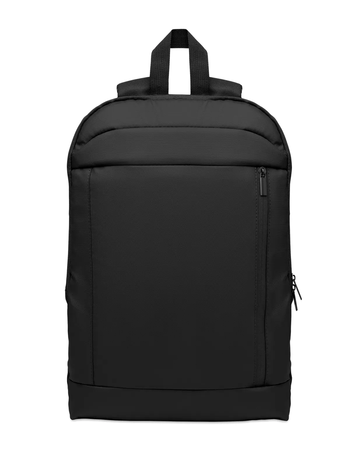 RPET Backpack Xpanda with Zippered Pocket 30X6X44 cm MO2753 Backpack — Black