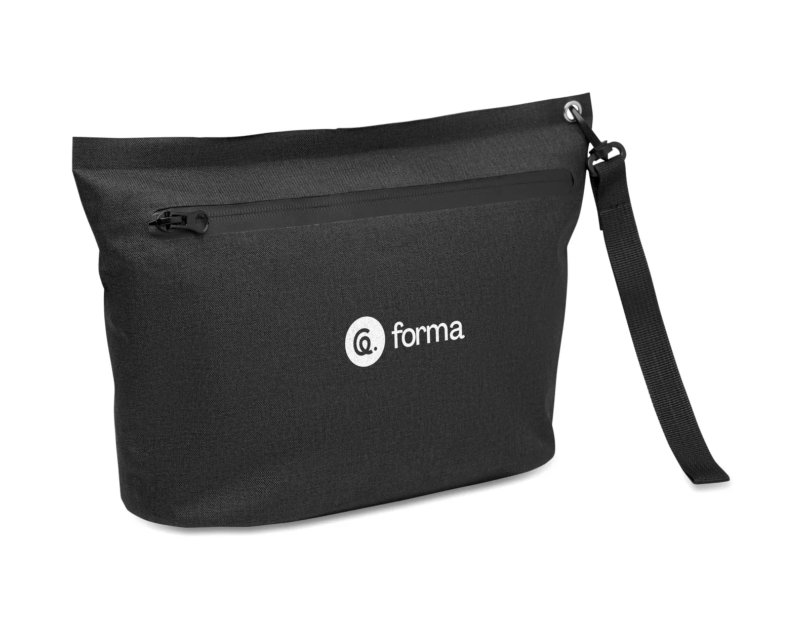 RPET Pouch Brenna Pouch with 600d RPET 11X2X20 cm MO2754 Pouch — Black