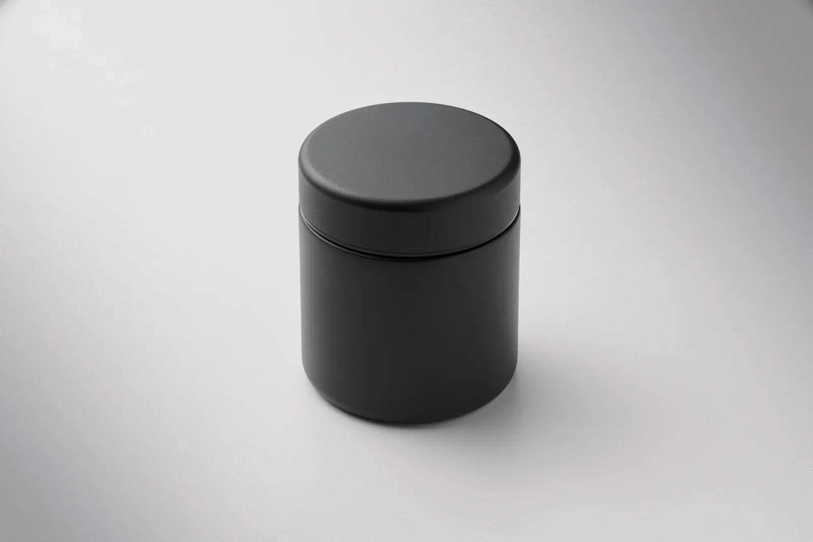 Gosnack – Double Wall Insulated Lunch Container Made of 90% Recycled Stainless Steel and 10% Stainless Steel with PP Lid — Black