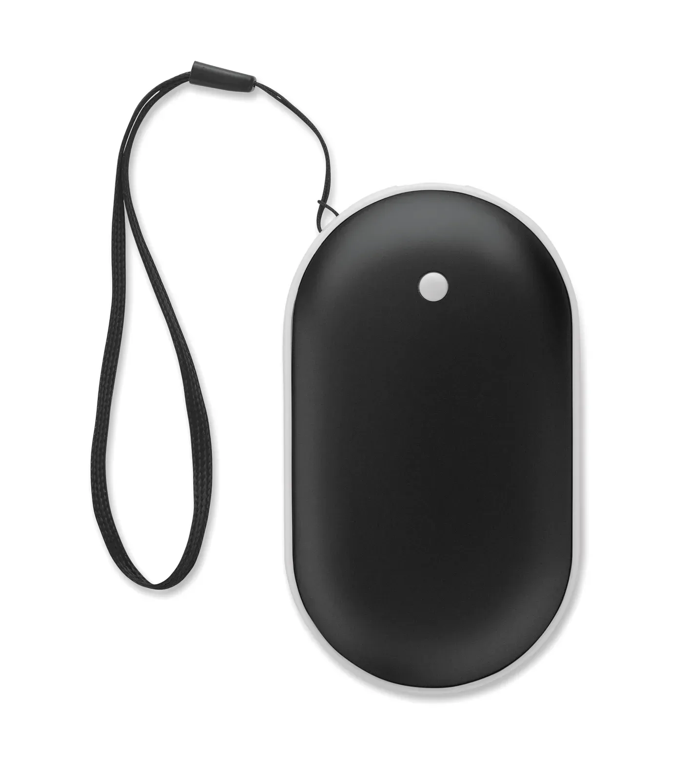 Mukava Aluminium Hand Warmer – 3 Heat Levels & 5000mAh Power Bank — Black