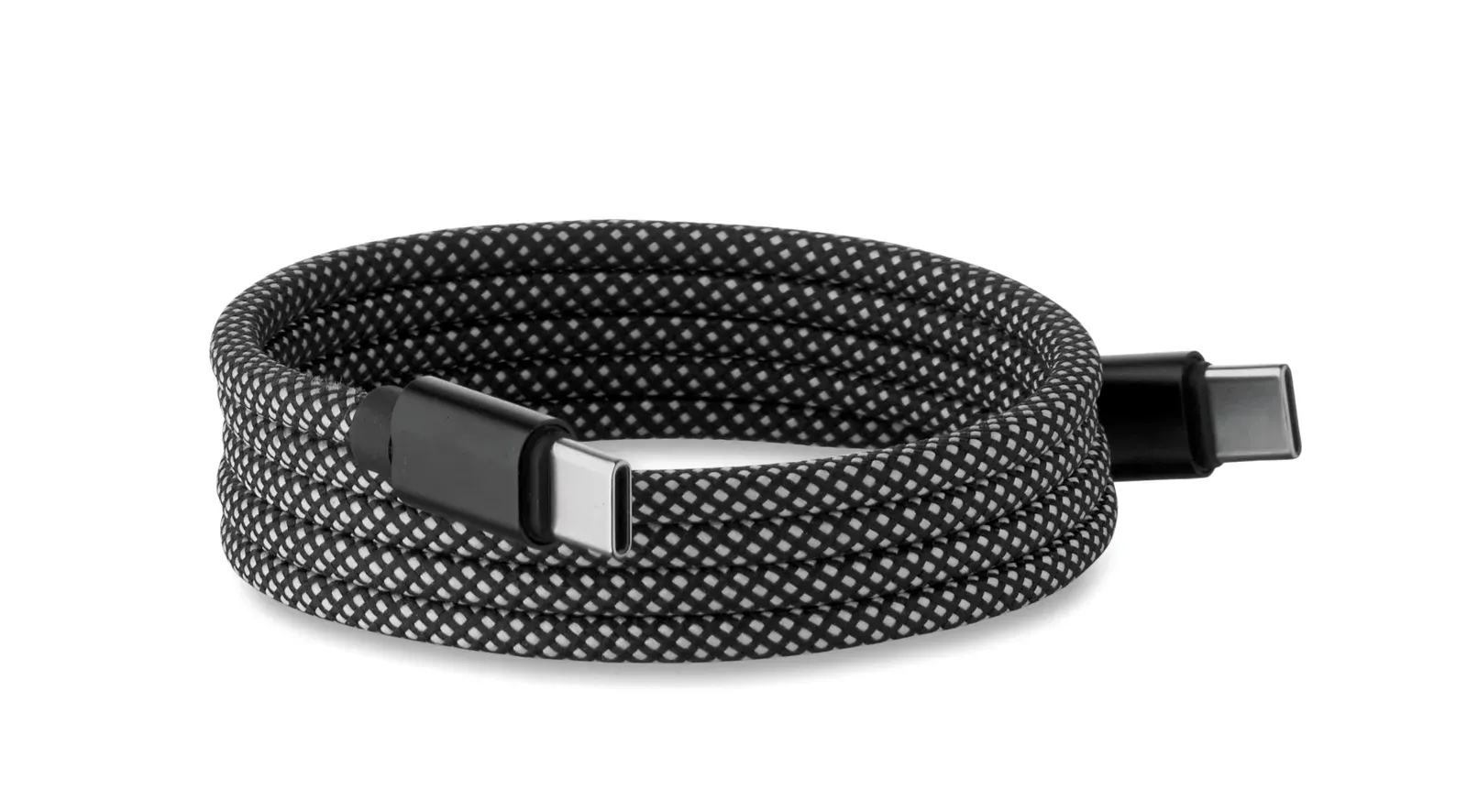 Braid Tangle-Free Magnetic Charging Cable – GRS-Certified RPET