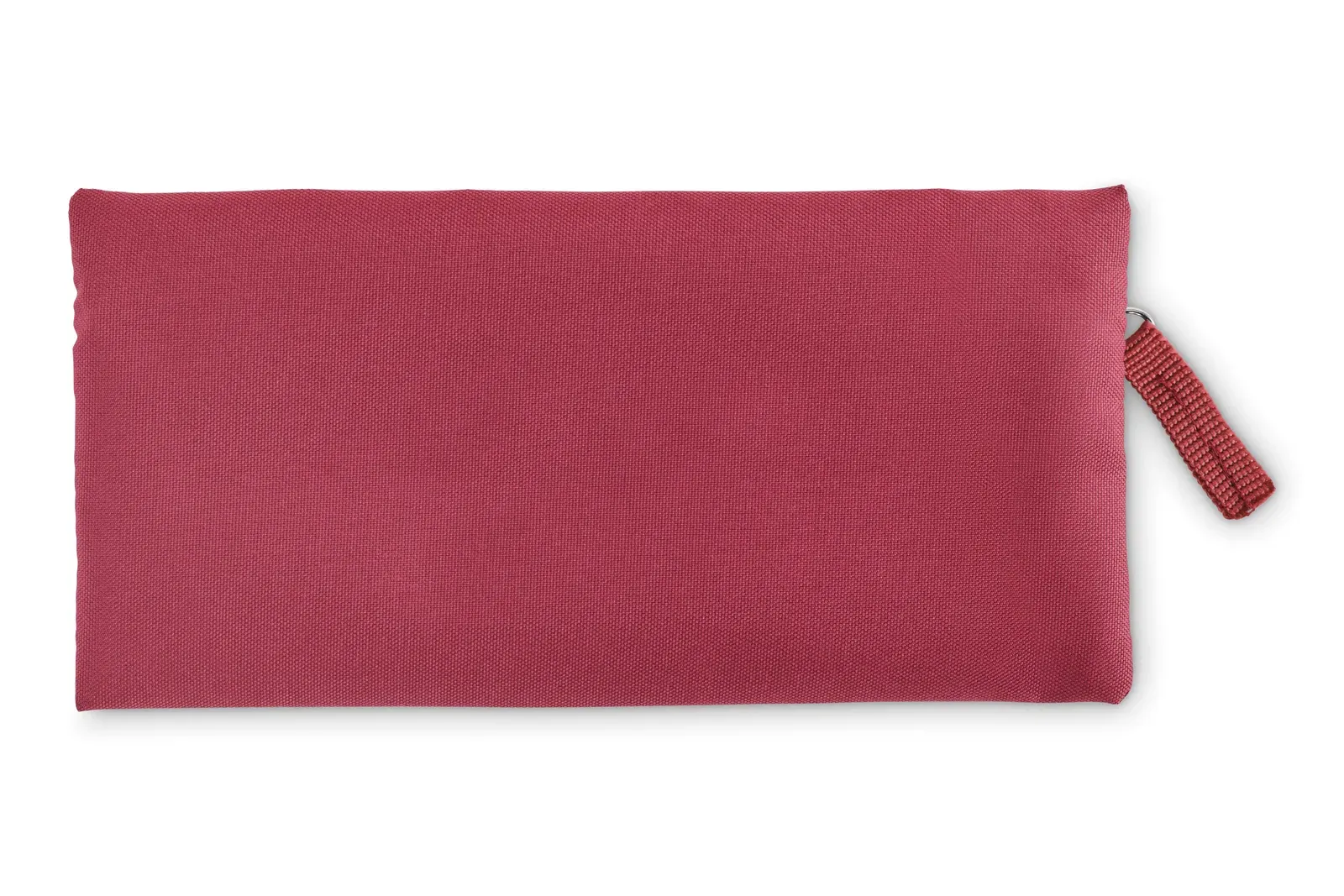 Study Zippered Pencil Case — Burgundy