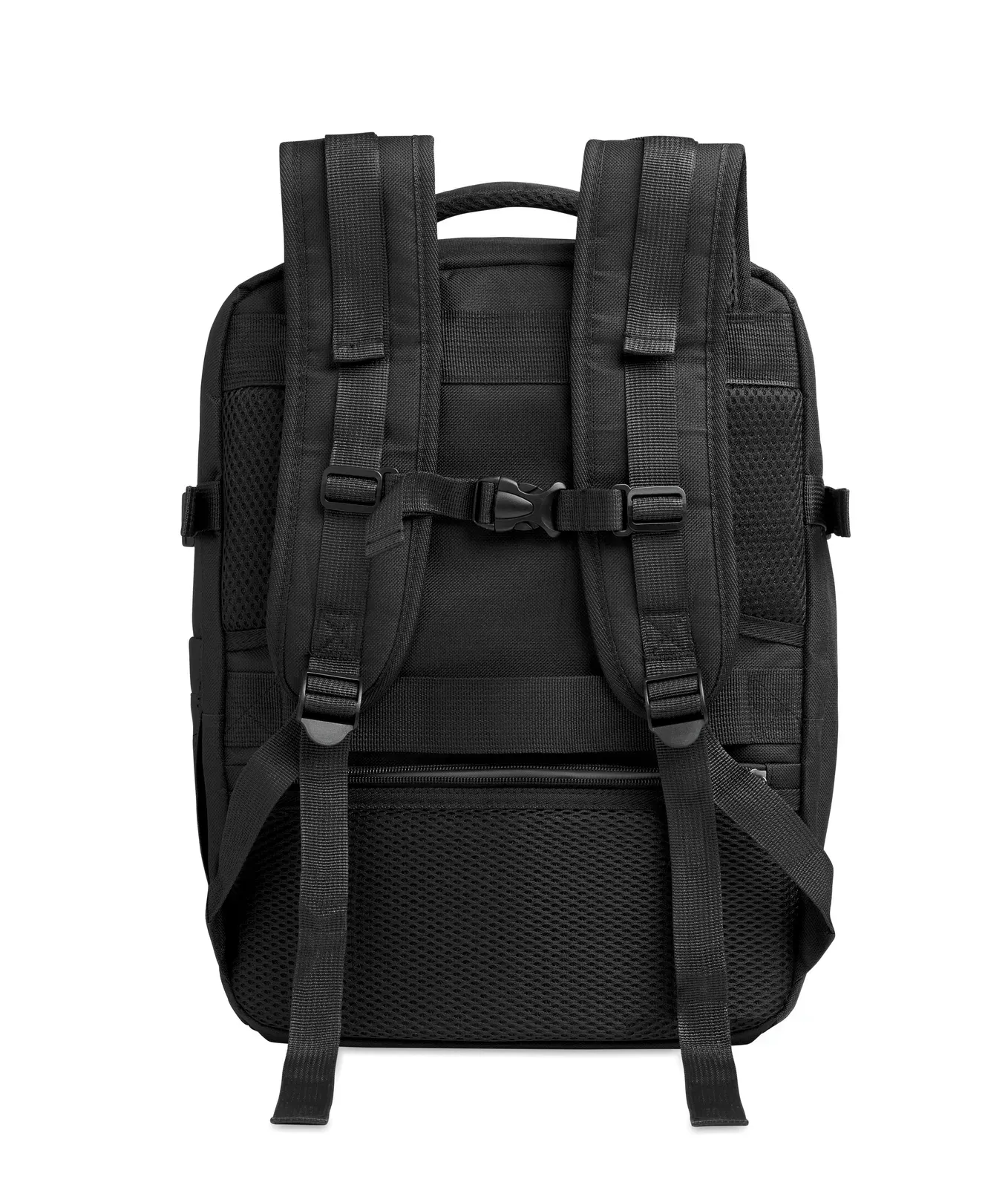 RPET Backpack Flyhigh with Shoe Division 30X20X40 cm MO2784 B2B — Black