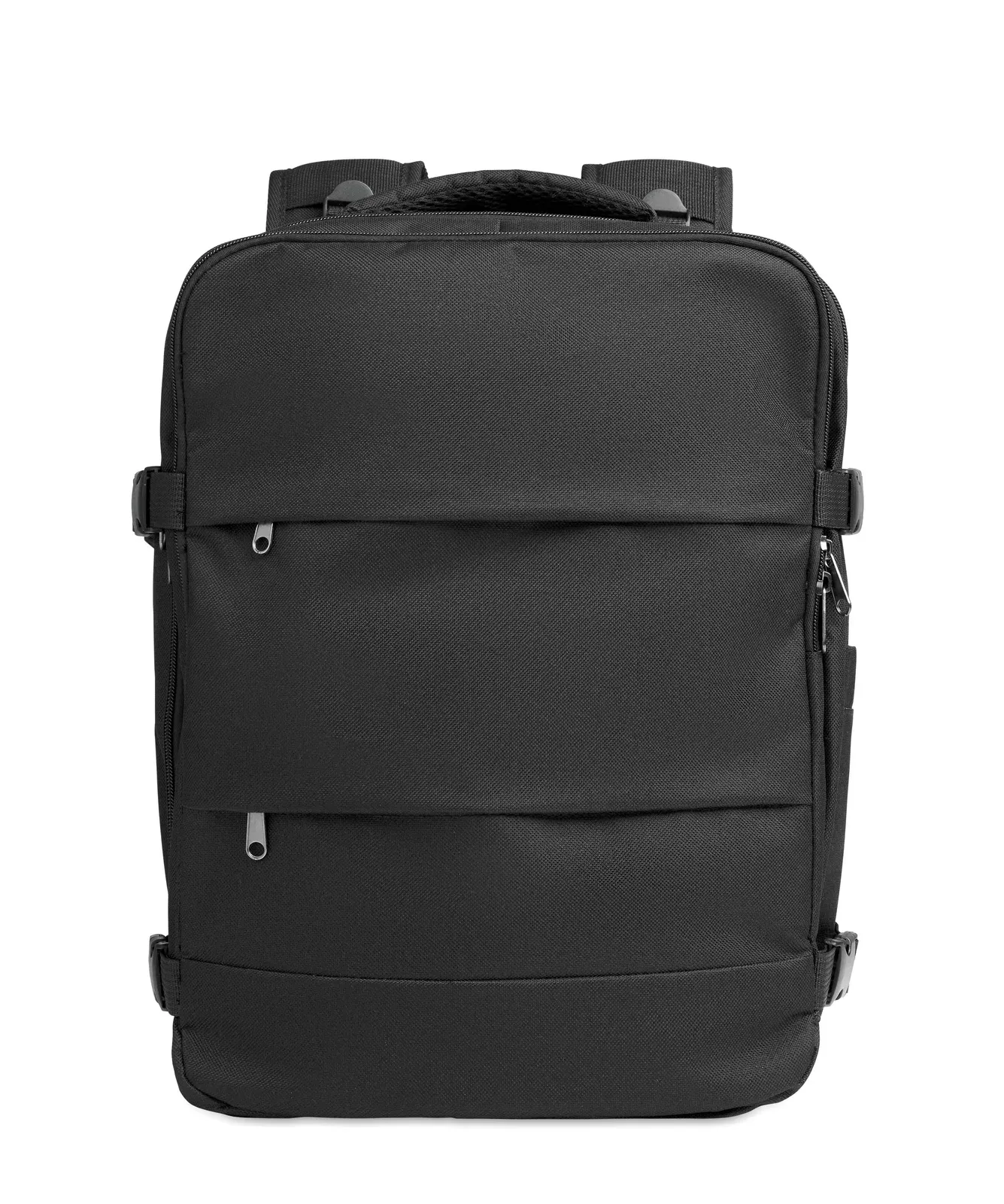 RPET Backpack Flyhigh with Shoe Division 30X20X40 cm MO2784 B2B — Black