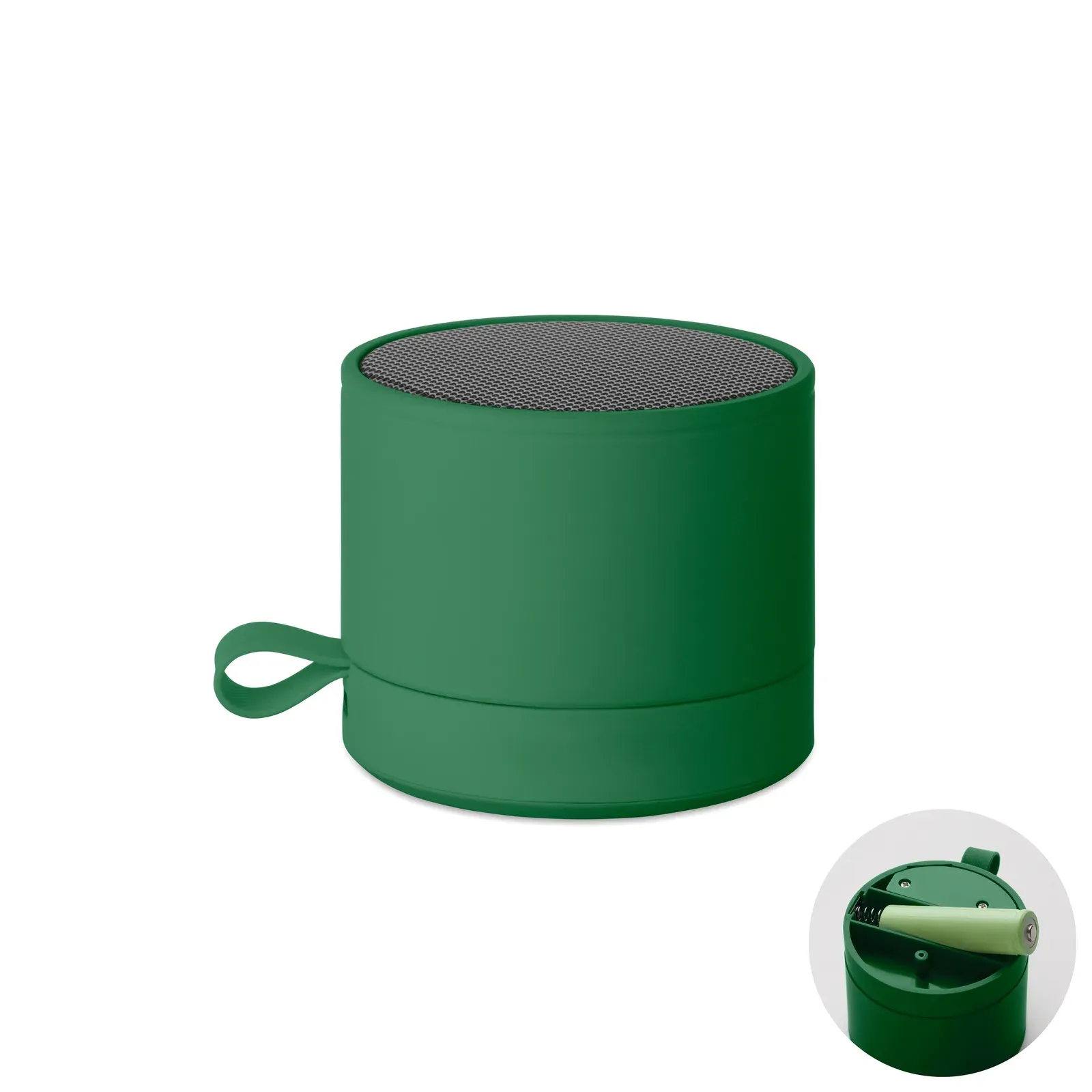 Recar Wireless 5.1 Speaker – Metal Body with Rubber Finish, 3W Sound — Green