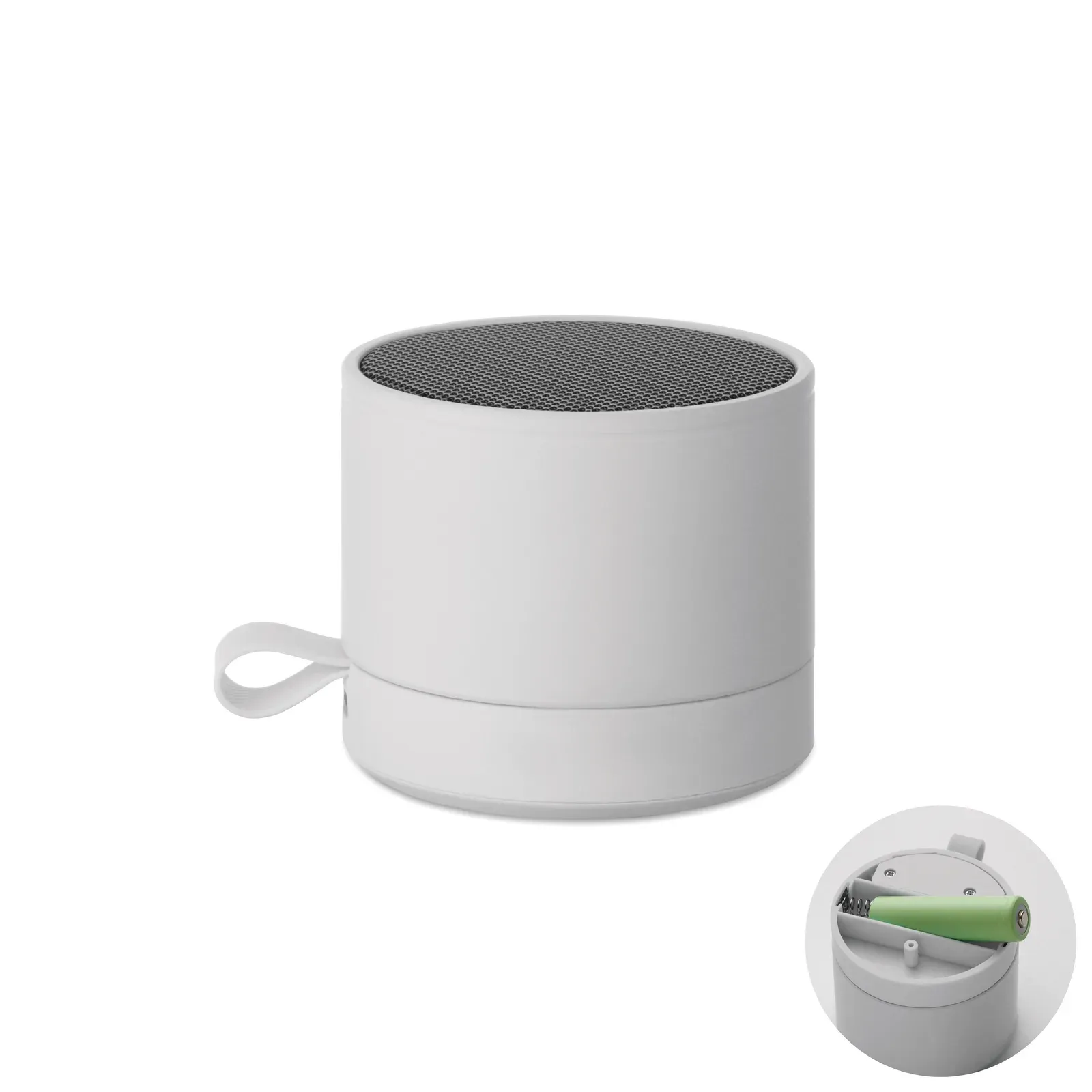 Recar Wireless 5.1 Speaker – Metal Body with Rubber Finish, 3W Sound — White