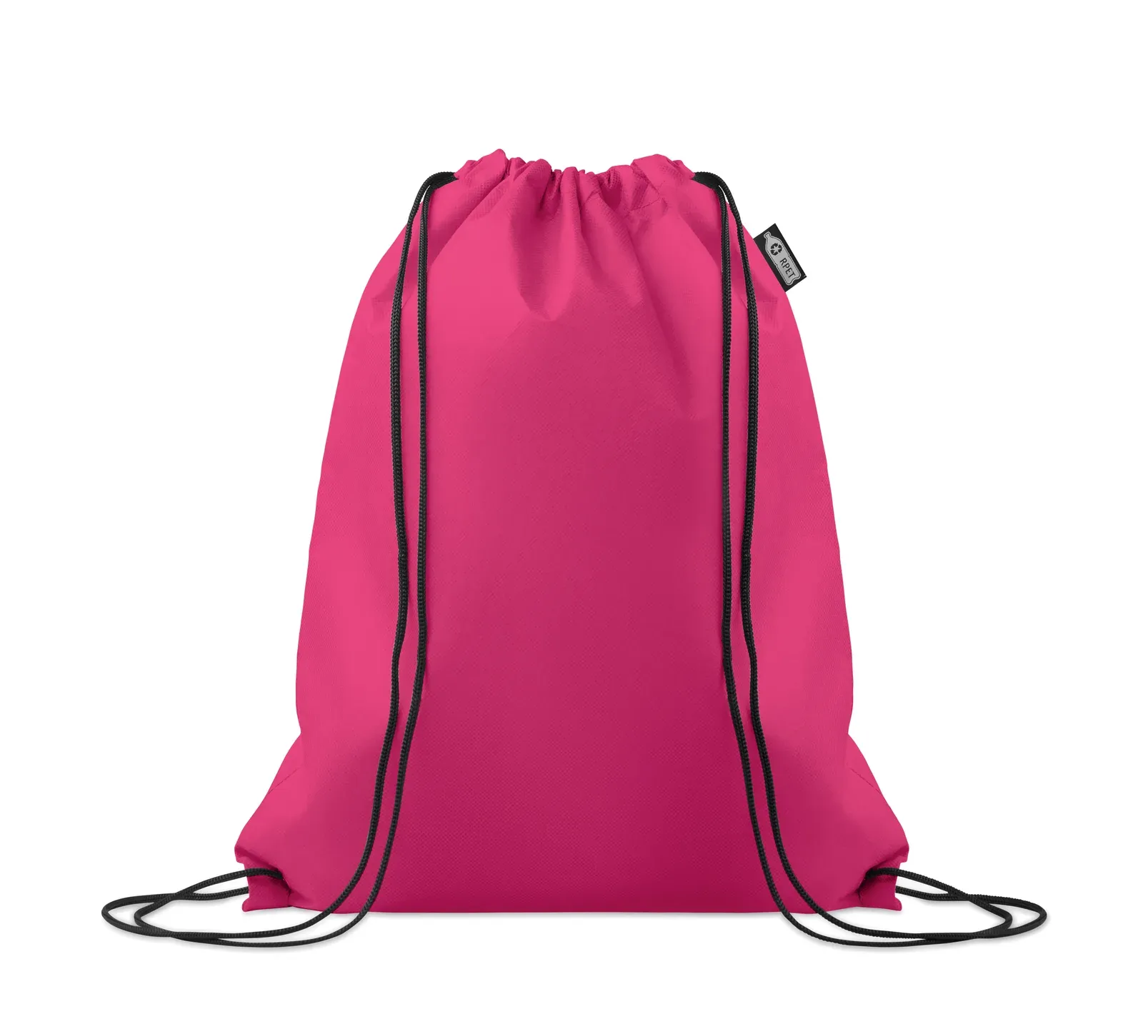 RPET Drawstring Bag Daffy RPET with 80 Gr/M² 33.5X42 cm MO2809 — Fuchsia