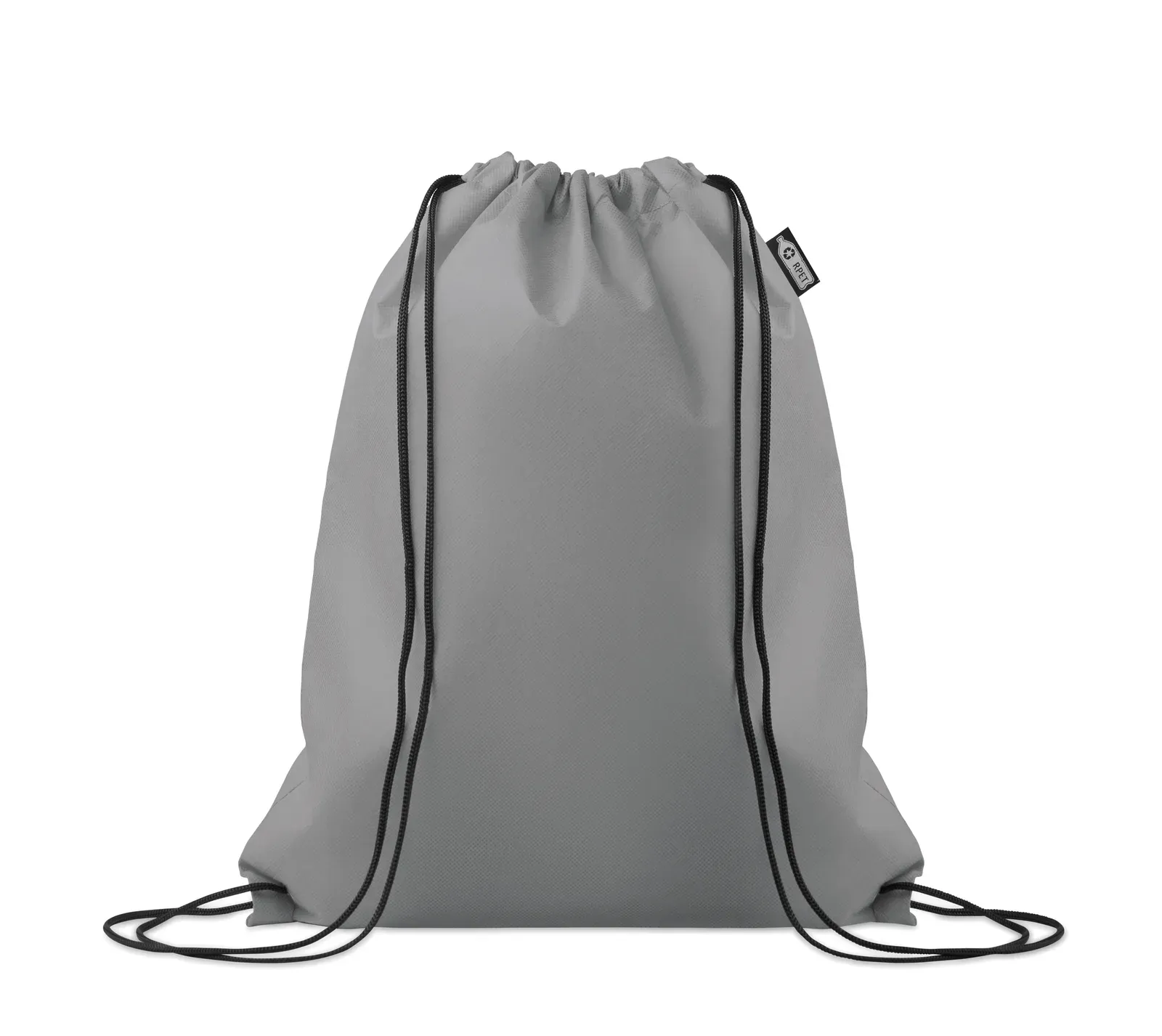 RPET Drawstring Bag Daffy RPET with 80 Gr/M² 33.5X42 cm MO2809 — Grey