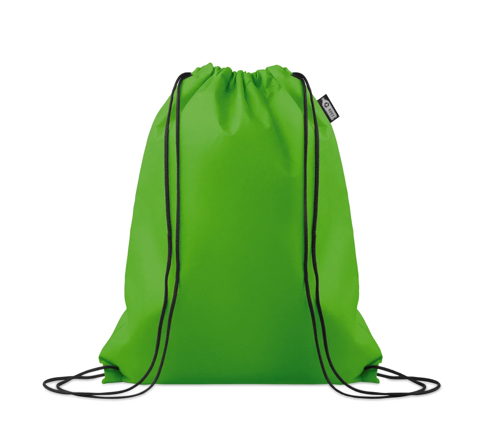 RPET Drawstring Bag Daffy RPET with 80 Gr/M² 33.5X42 cm MO2809 — Lime