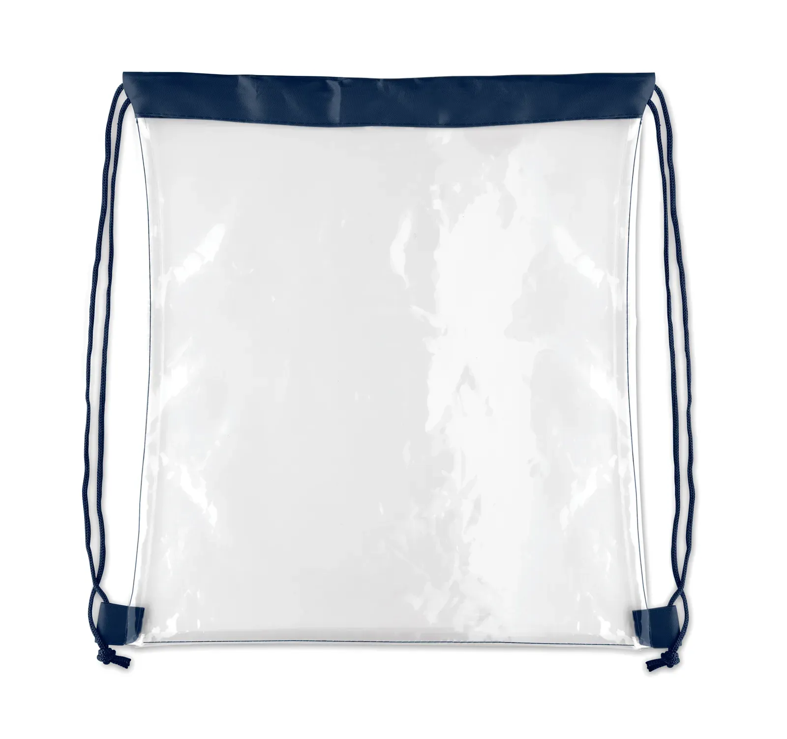 Polyester Drawstring Bag Usee with 36x40 Cm 36X40 cm MO2814 Drawstring Bag — French Navy