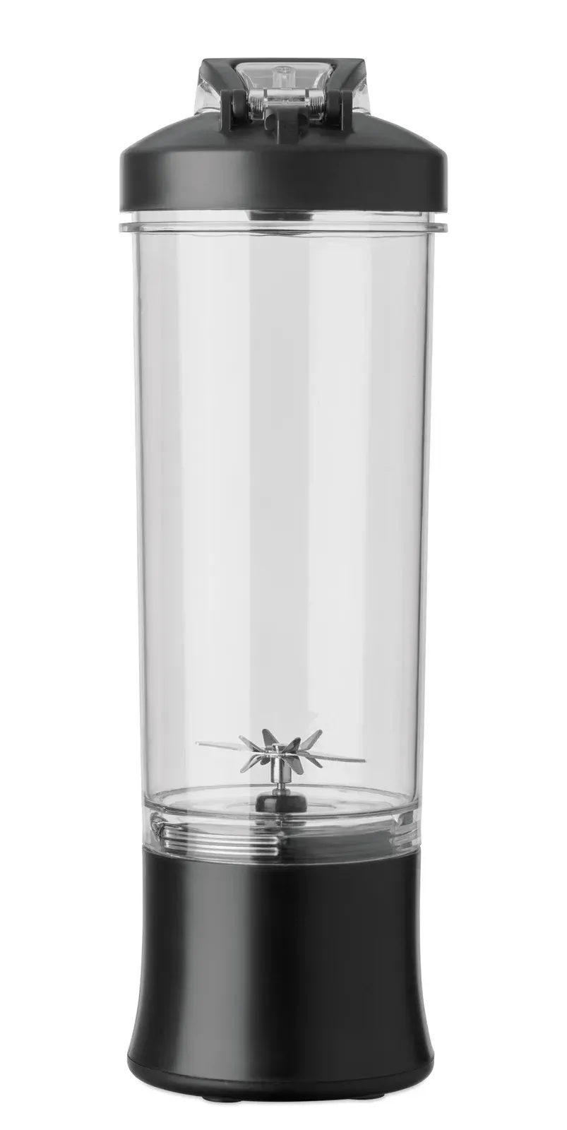 Mixie – Portable Blender Cup in PCTG with PP Lid, Extra Drink Lid and Carry Loop; Features 18000 Rpm Motor — Black