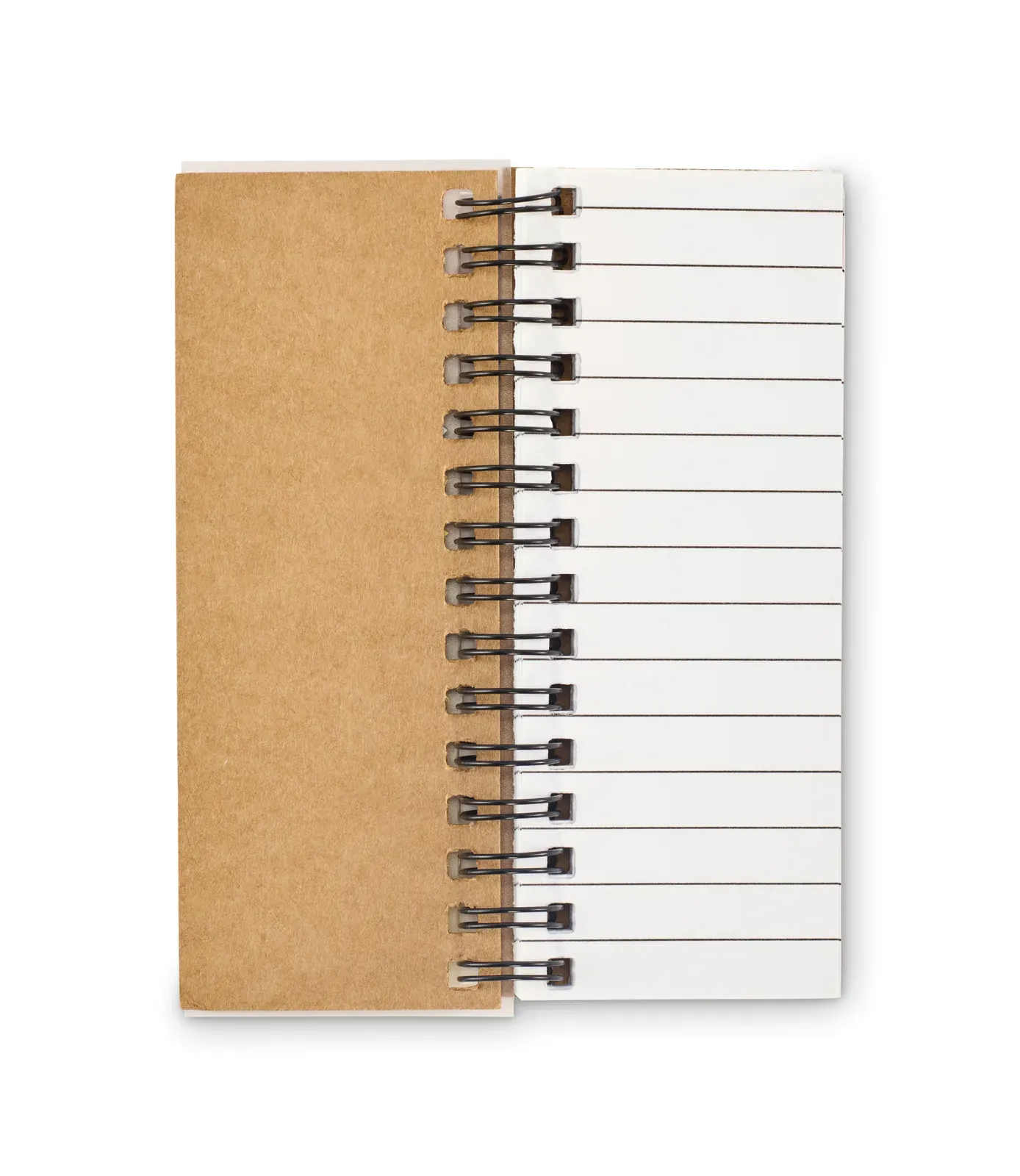 Memoring Ringbound Memo Pad – Sticky Notes & 5-Colour Page Markers — Beige