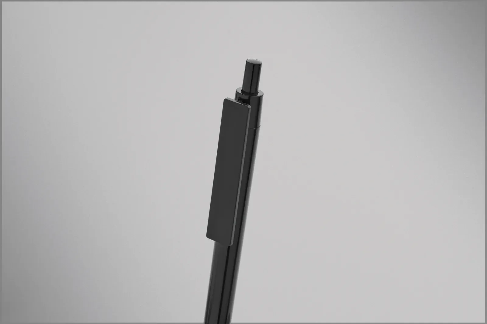 Ampla Recycled ABS Ball Pen — Black