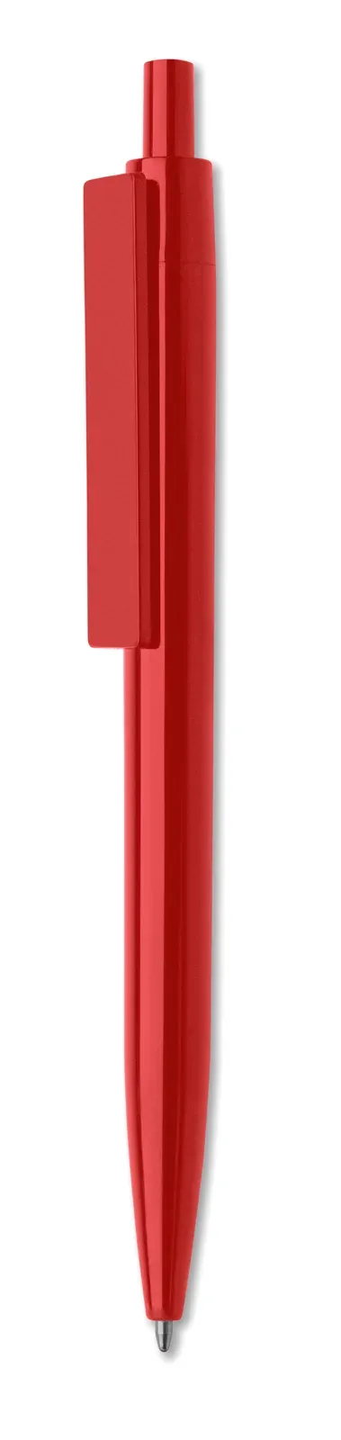 Ampla Recycled ABS Ball Pen — Red