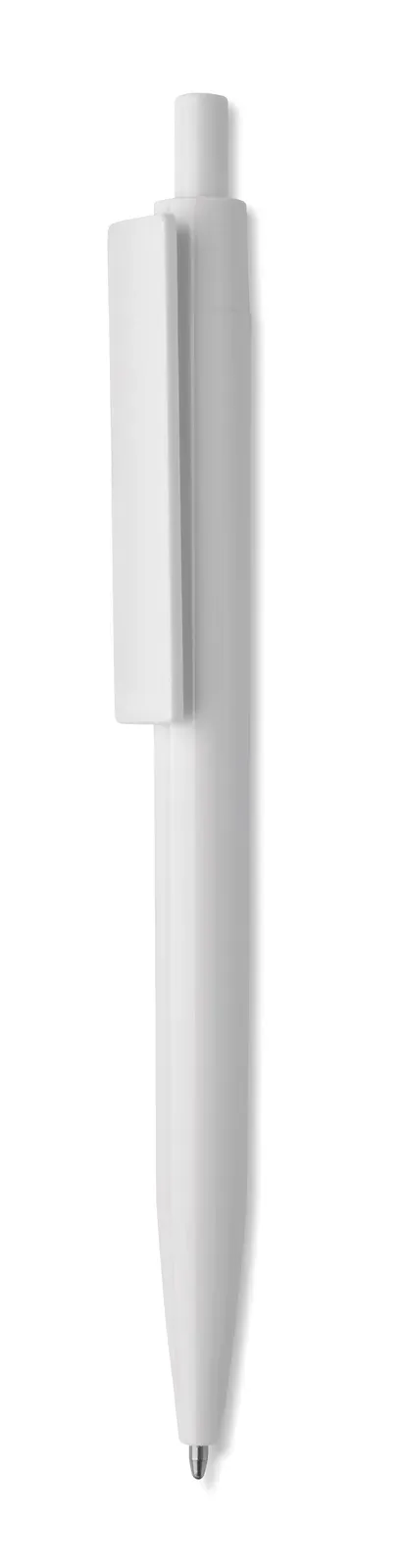 Ampla Recycled ABS Ball Pen — White