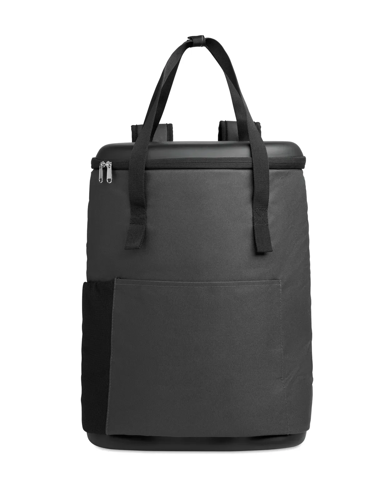RPET Cooler Bag Coldi with Zippered Pocket 33X20X46 cm MO2832 — Stone Grey