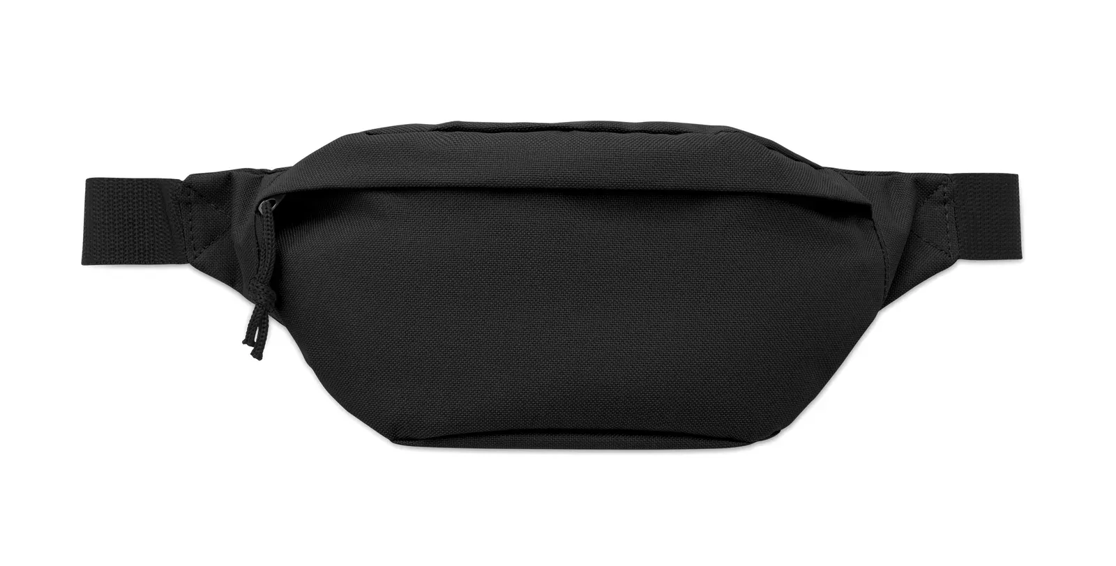 RPET Bag Hipla with Zippered Pocket 24X12X6 cm MO2835 Bag Bulk Orders — Black