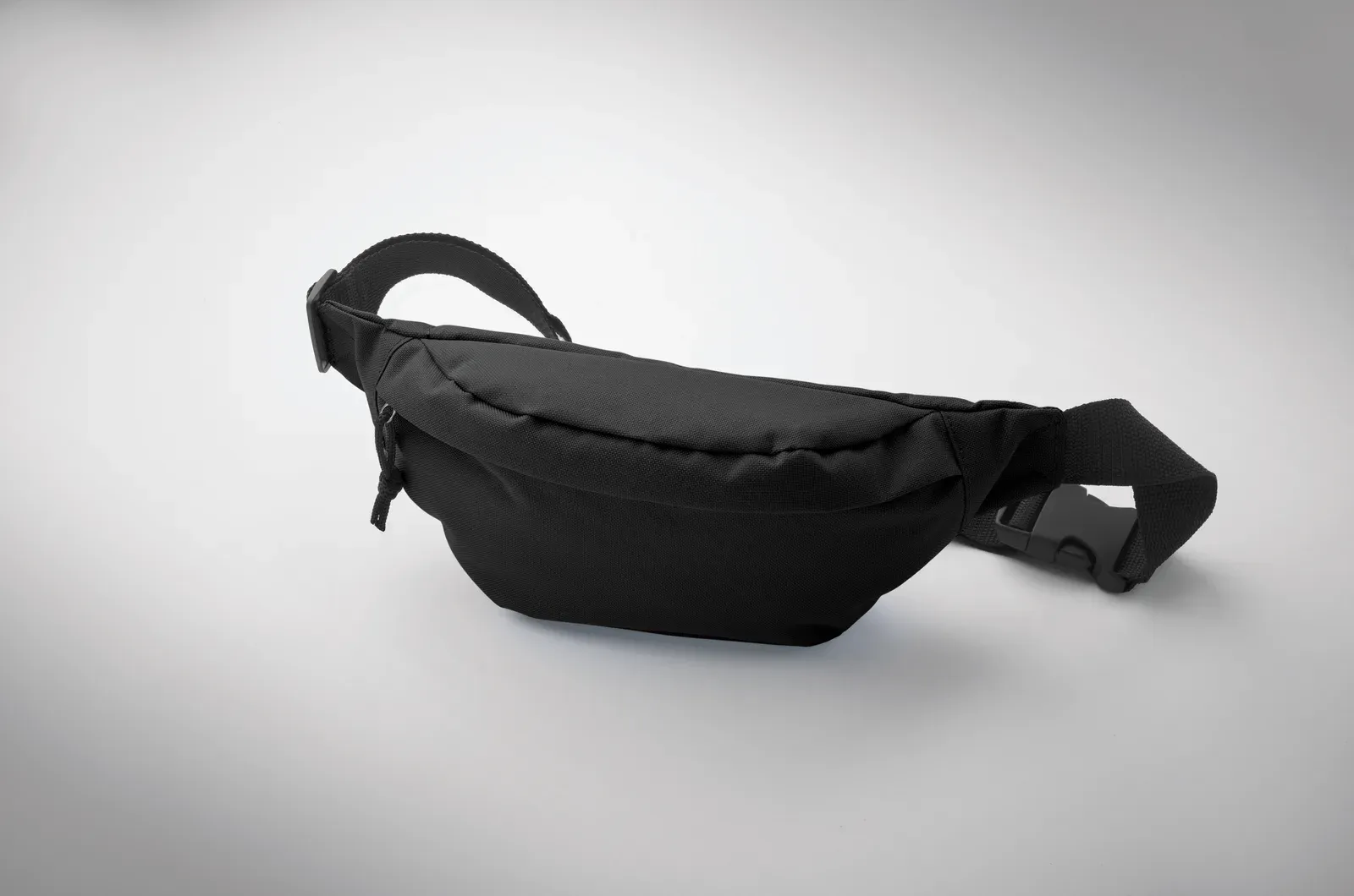 RPET Bag Hipla with Zippered Pocket 24X12X6 cm MO2835 Bag Bulk Orders — Black