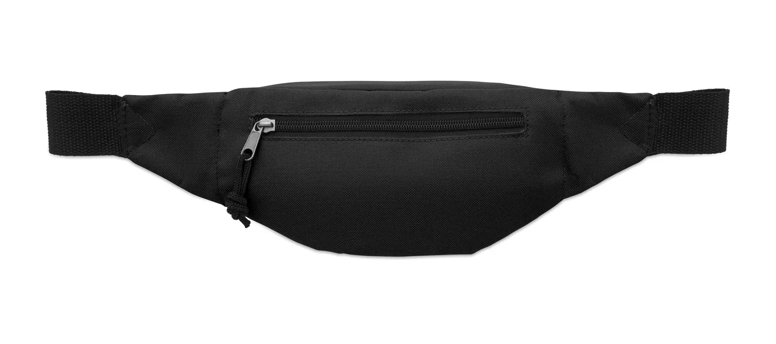 RPET Bag Hipla with Zippered Pocket 24X12X6 cm MO2835 Bag Bulk Orders — Black