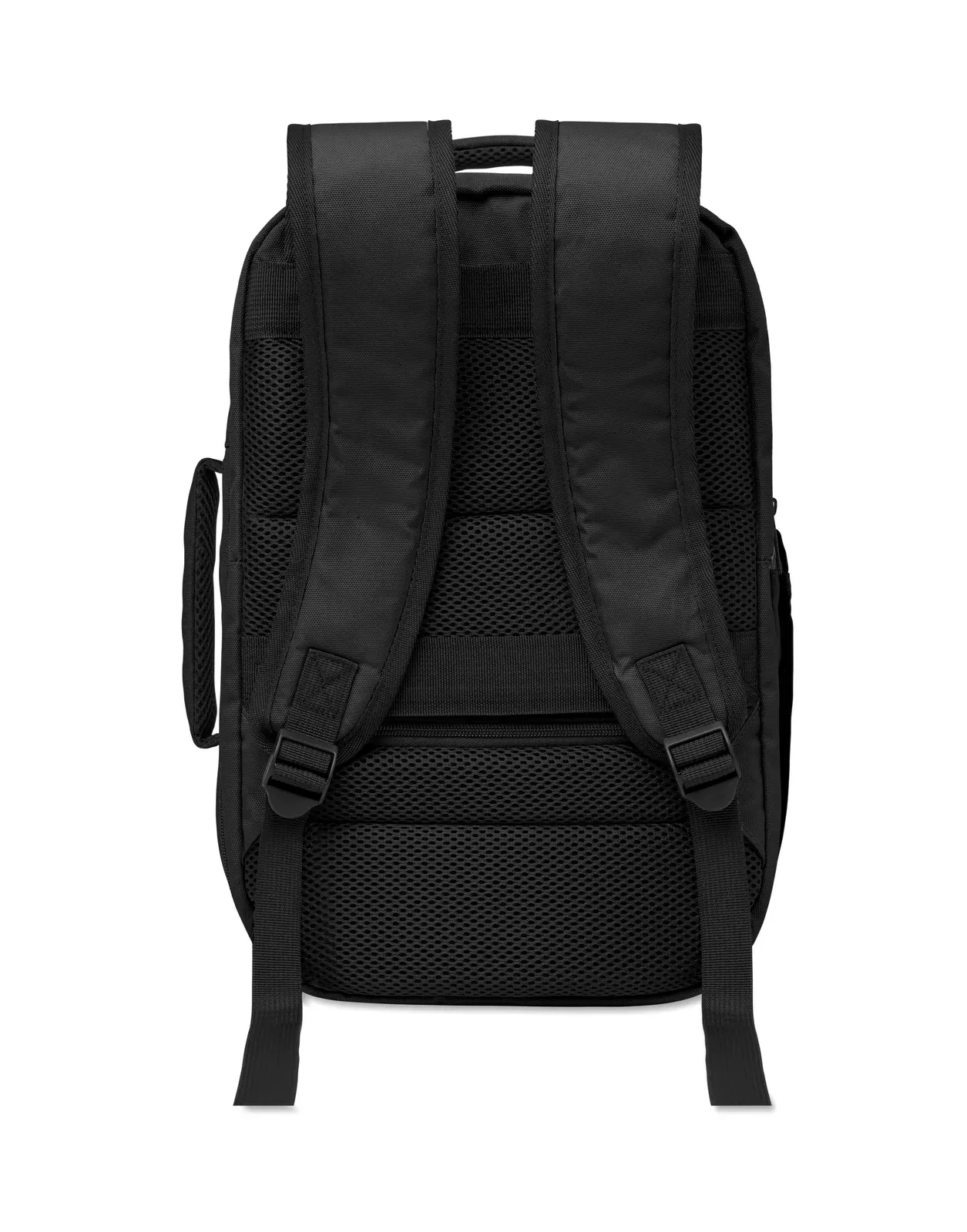 RPET Backpack Flysafe with 15 Inch Laptop Pocket 25X20X40 cm — Black