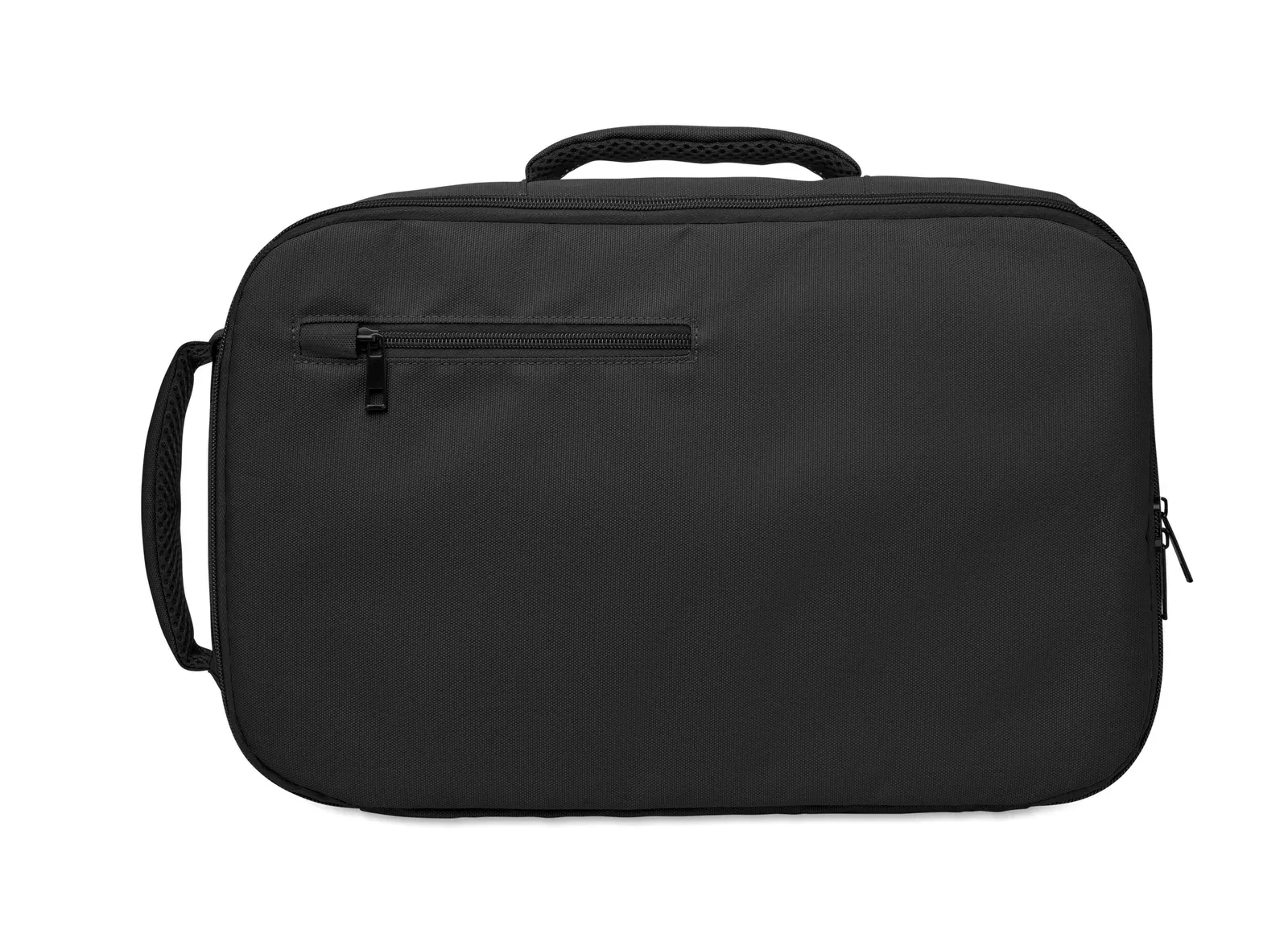 RPET Backpack Flysafe with 15 Inch Laptop Pocket 25X20X40 cm — Black