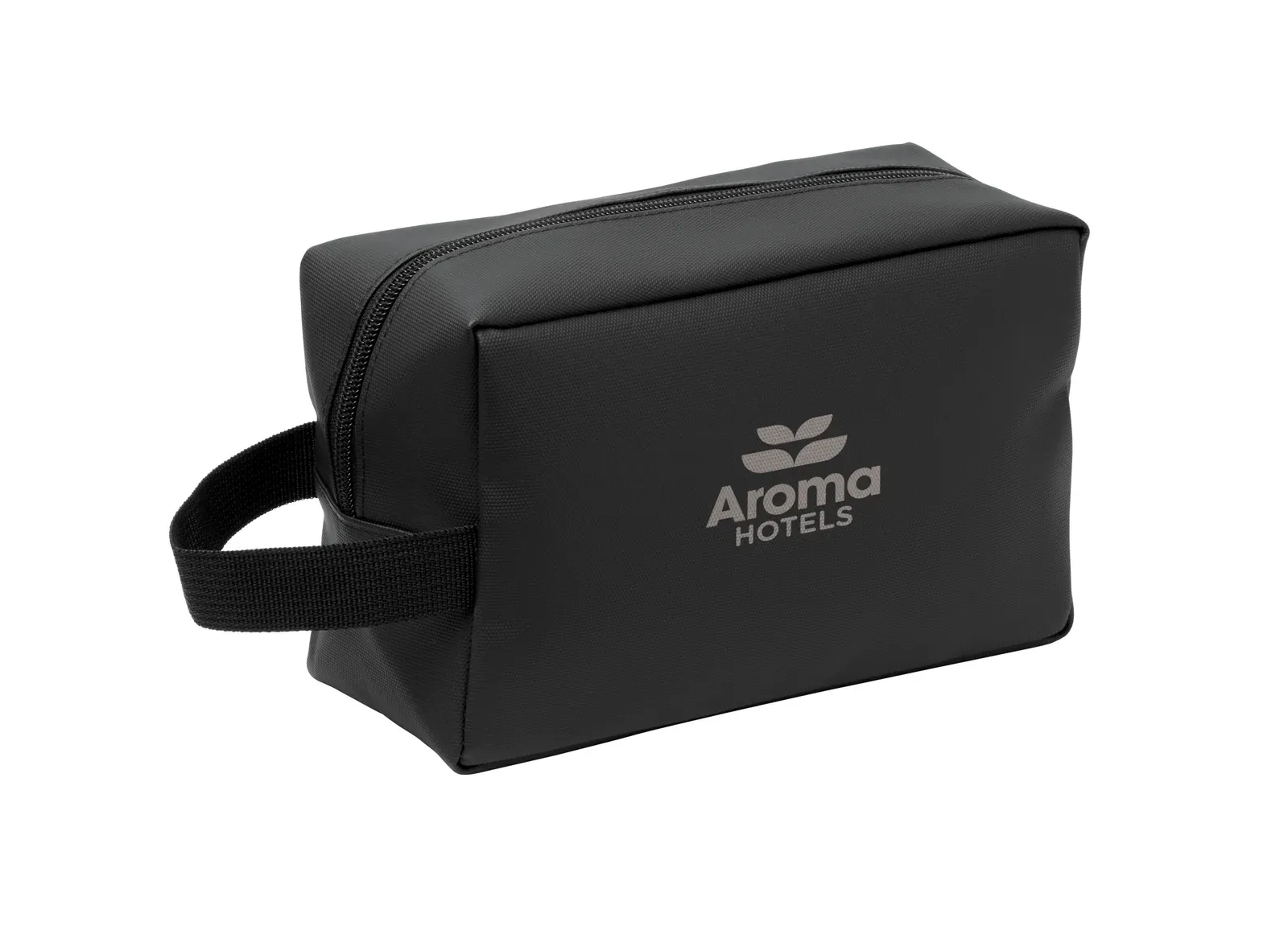 Doppkit RPET Toiletry Bag Mesh Pockets — Black