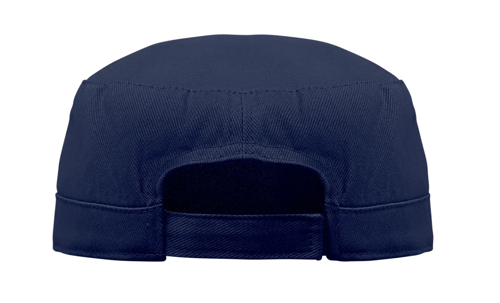 Field Military-Style Cotton Cap — Blue