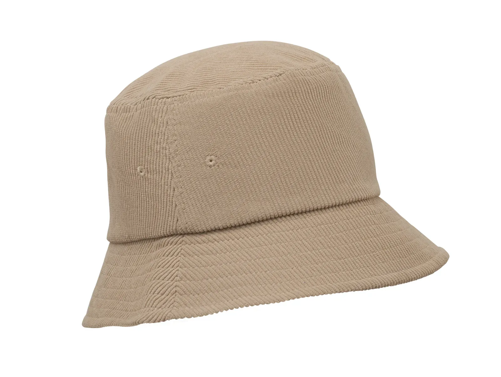 Scoop Corduroy Bucket Hat — Beige