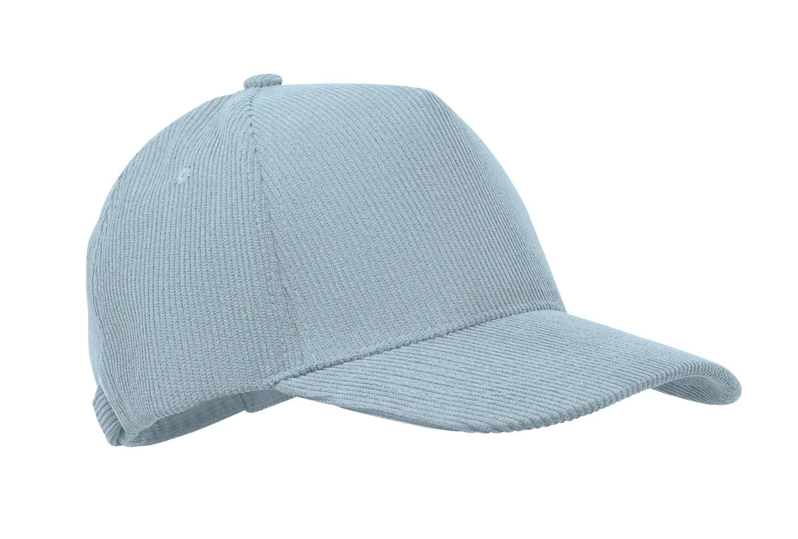 Wale 5-Panel Corduroy Baseball Cap — Baby Blue