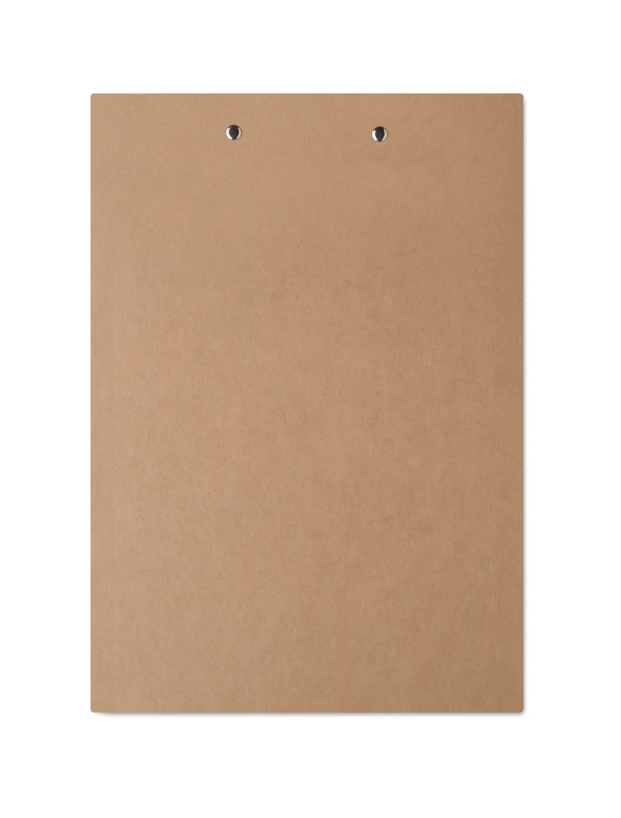 Clipa A4 Cardboard Clipboard – Lightweight, Silver Clip — Beige