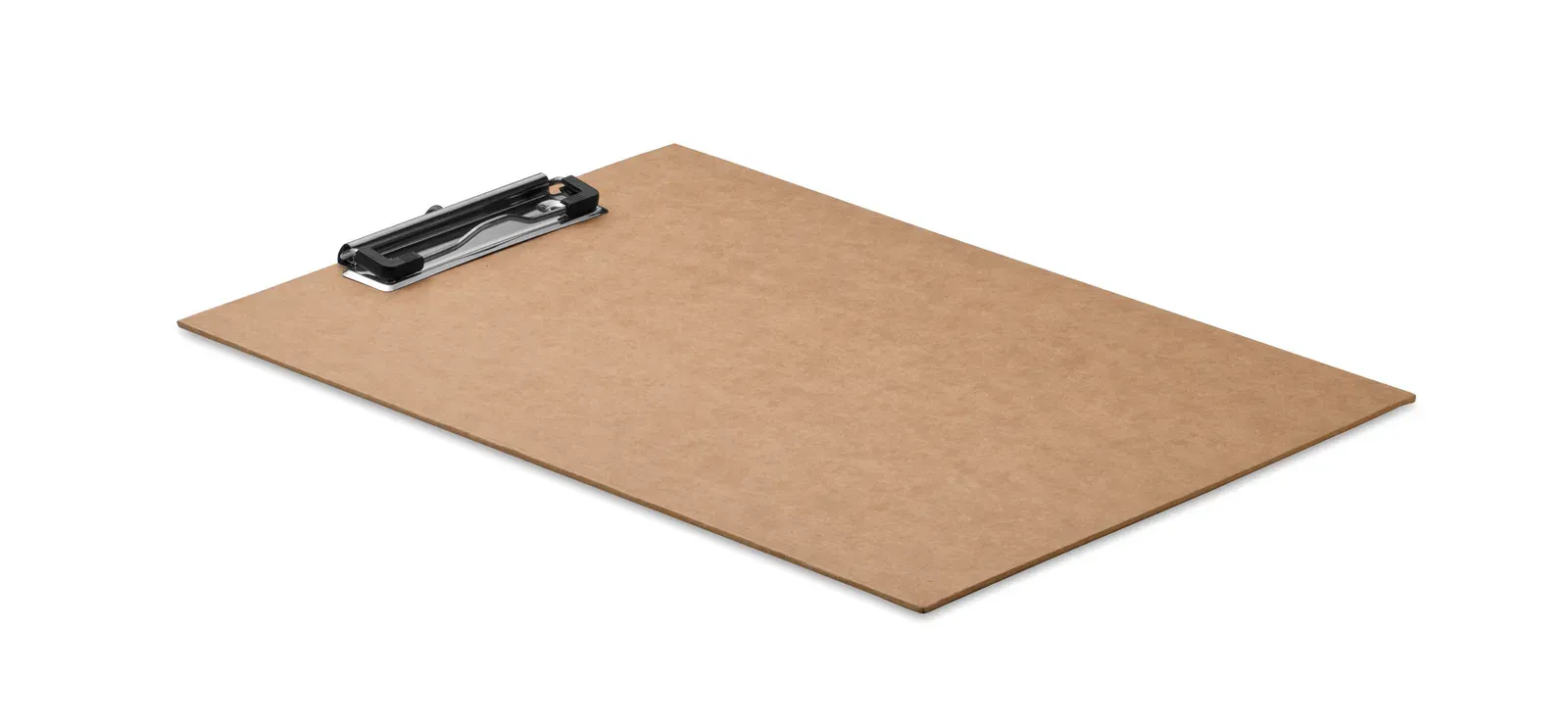 Clipa A4 Cardboard Clipboard – Lightweight, Silver Clip — Beige