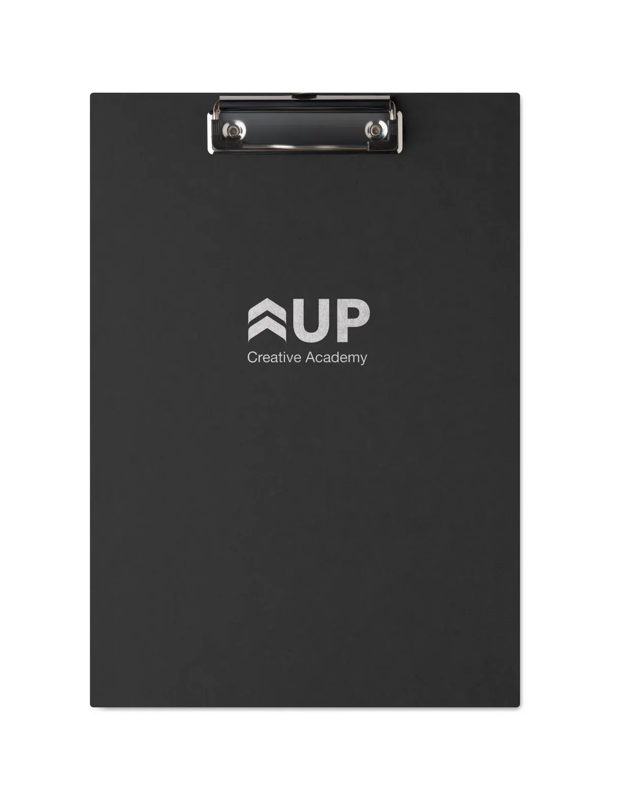 Clipa A4 Cardboard Clipboard – Lightweight, Silver Clip — Black