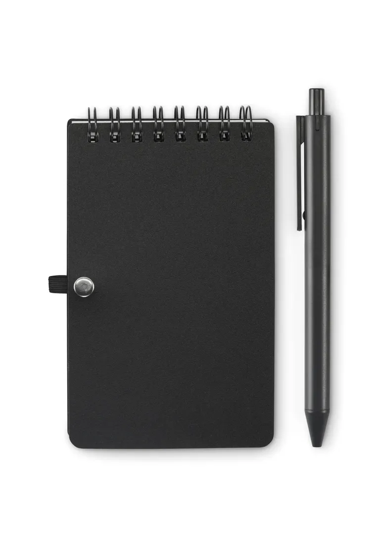 Kit Water-Repellent Notepad & Pen Set – Mineral Paper, 50-Sheet Lined Refill