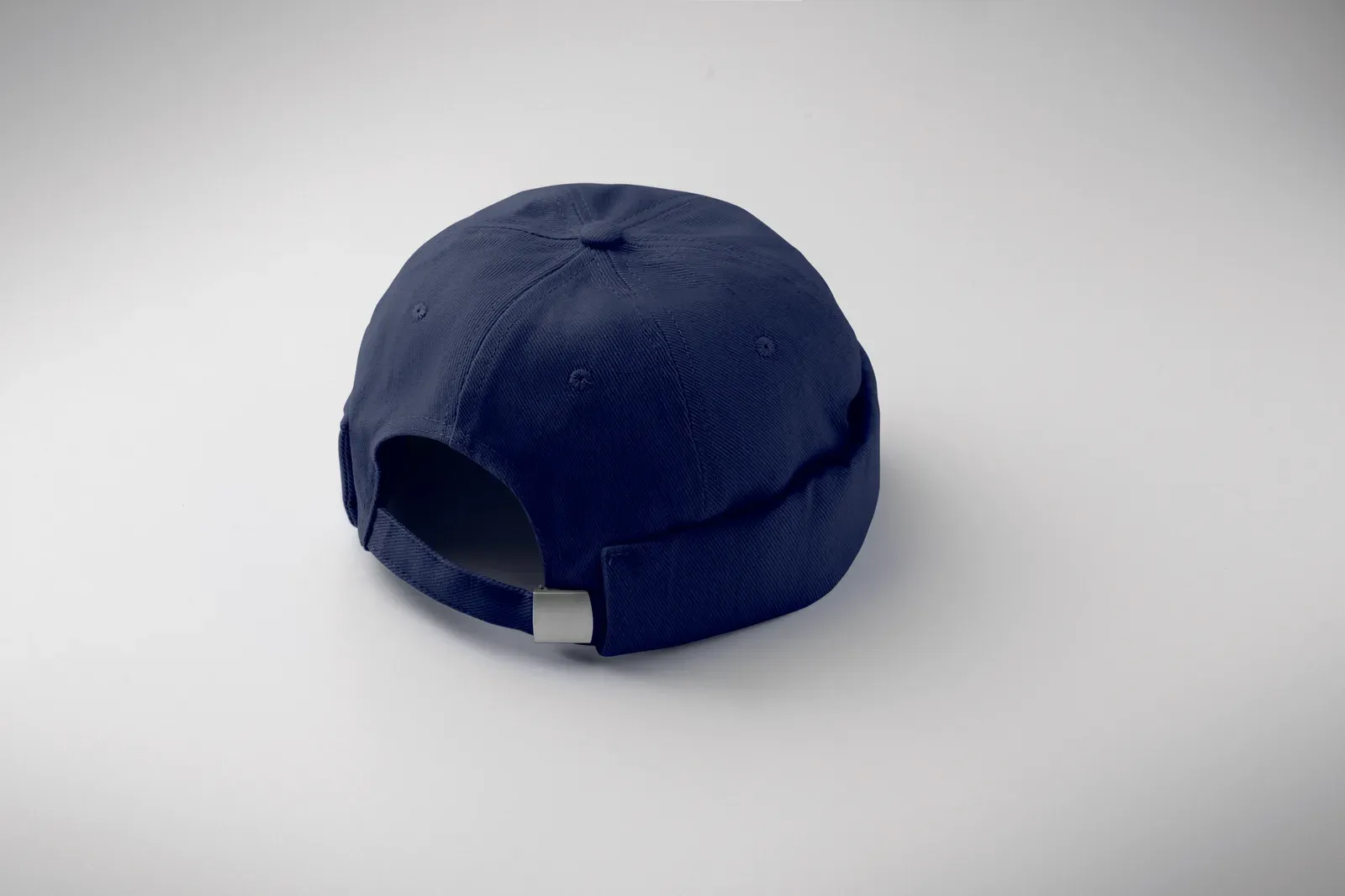Dock Brushed Cotton Docker Cap — Blue