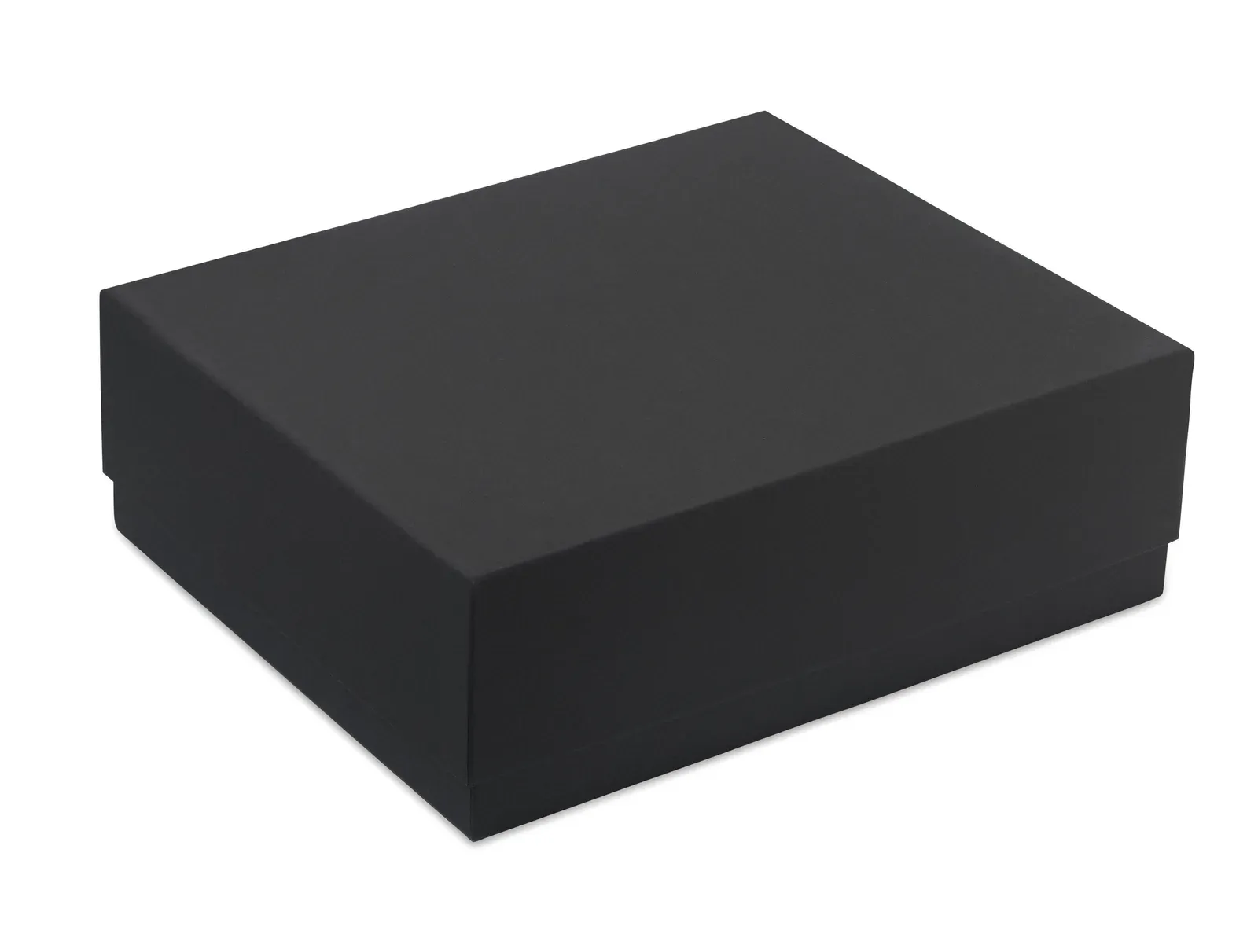 Engage 3-Piece Gift Set – Recycled Aluminium Notebook, Pen & 350ml Tumbler in Gift Box — Black