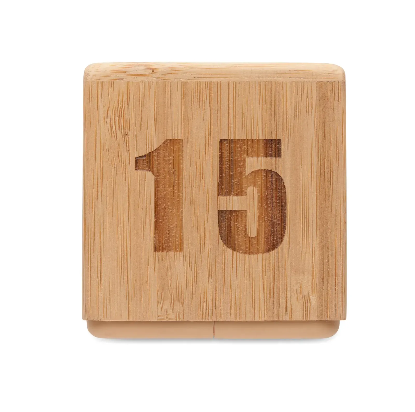 Curt Bamboo Snooze Timer – Countdown Display — Wood
