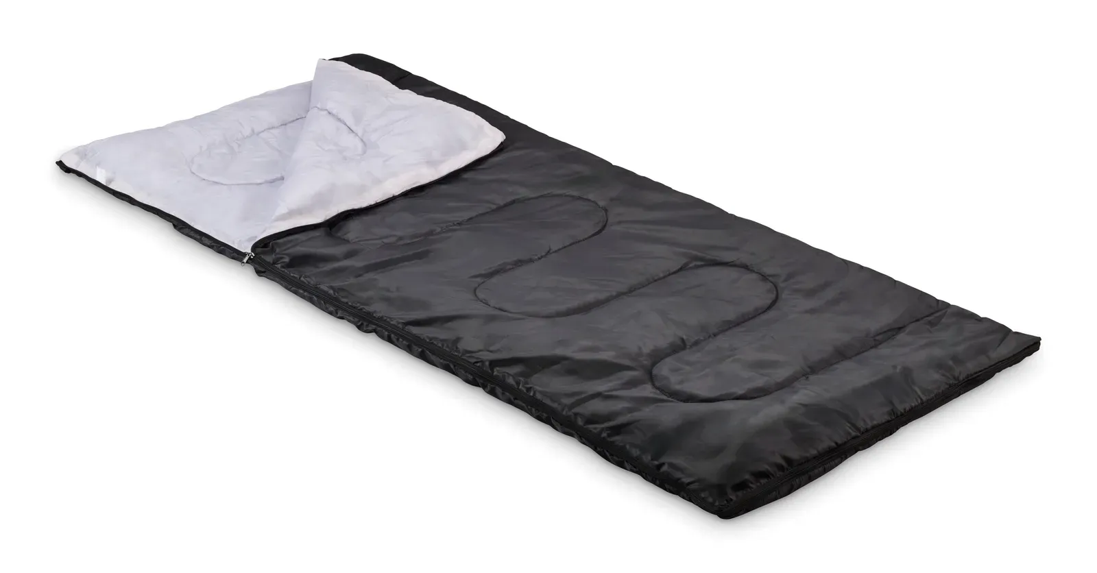 Asleep Lightweight Outdoor Sleeping Bag — Black