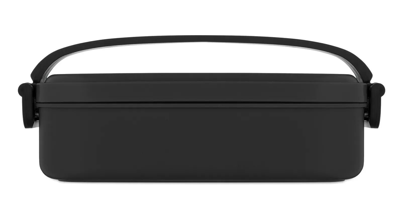 Sarnie – Lunch Box in PP with RPET Elastic Band Closure — Black