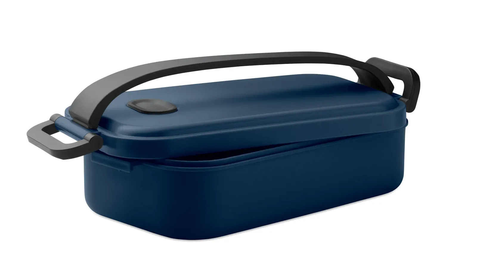 Sarnie – Lunch Box in PP with RPET Elastic Band Closure — French Navy