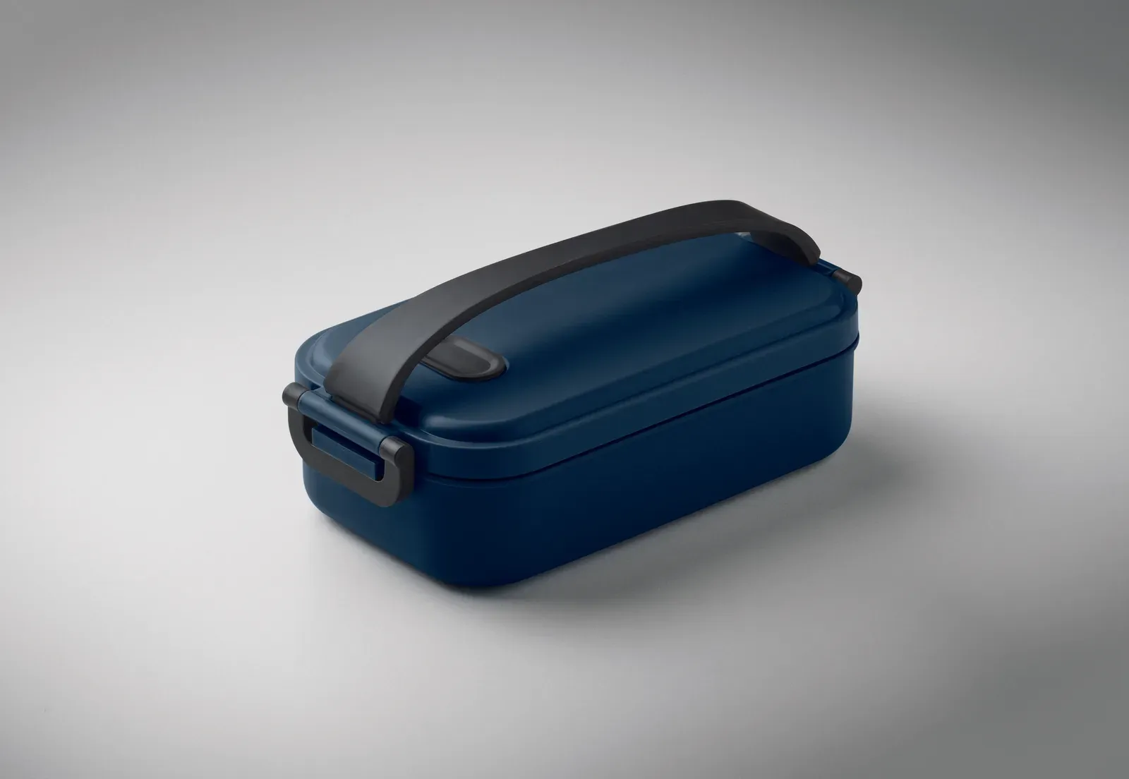 Sarnie – Lunch Box in PP with RPET Elastic Band Closure — French Navy