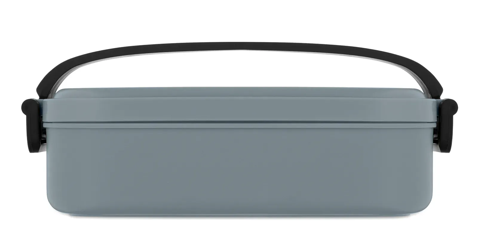 Sarnie – Lunch Box in PP with RPET Elastic Band Closure — Petrol