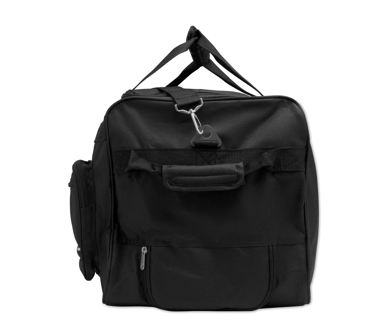 RPET Duffle Bag Itfits with Zippered Pocket 72X36X38 cm MO2942 — Black