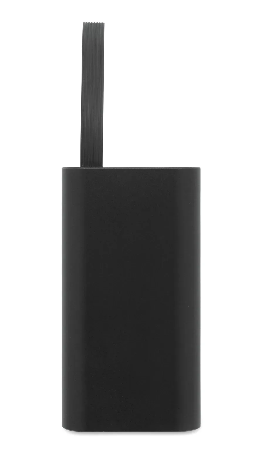 Voima 20,000mAh Power Bank – Recycled Aluminium with Digital Display — Black
